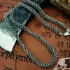 Viking Chain, Viking Necklace, Norse Necklace, Sterling Silver Necklace, Norse Jewelry, Viking Jewelry, Norse Mythology Gift