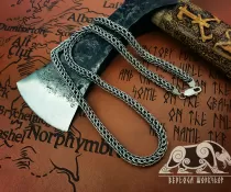 Viking Chain, Viking Necklace, Norse Necklace, Sterling Silver Necklace, Norse Jewelry, Viking Jewelry, Norse Mythology Gift