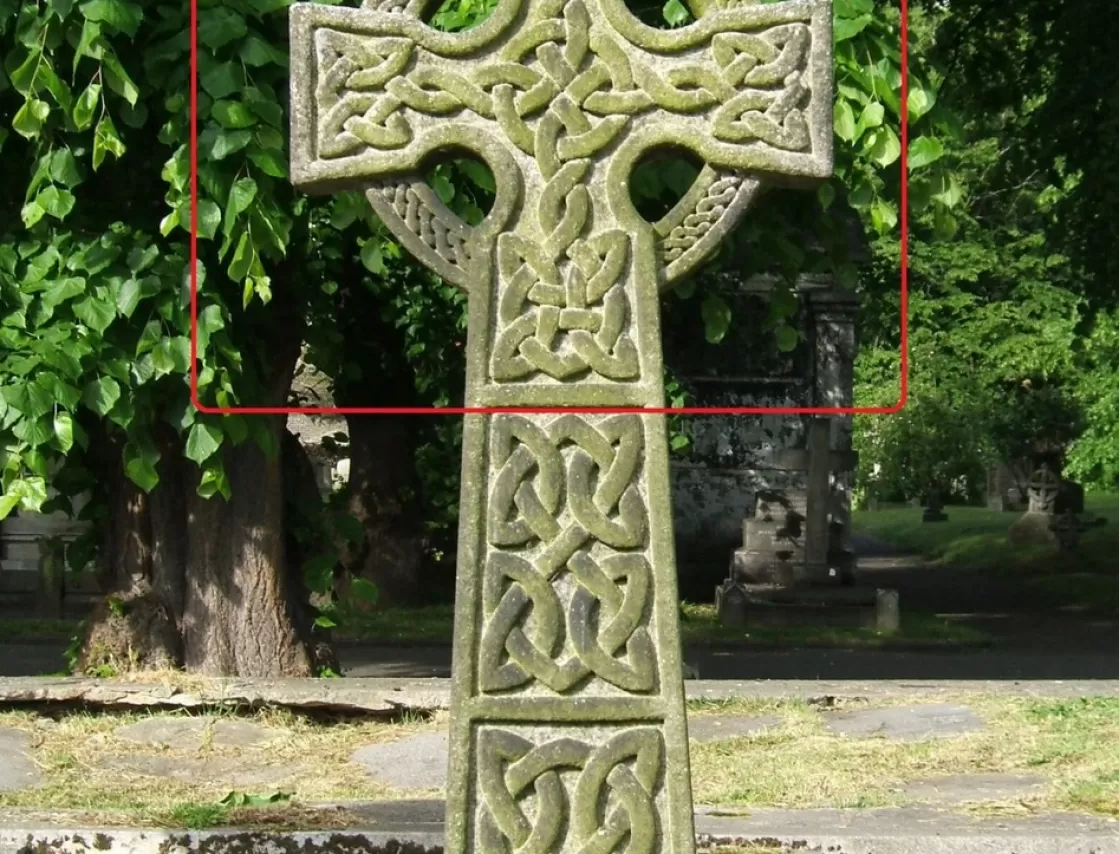 Celtic Cross Wood Carving Celtic Decor Oak Pendant Wood Cross Wall Hanging Norse Celtic Wall Woodwork Celtic Carving