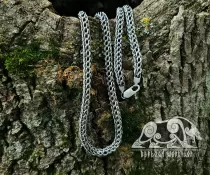 Viking Chain, Viking Necklace, Norse Necklace, Sterling Silver Necklace, Norse Jewelry, Viking Jewelry, Norse Mythology Gift